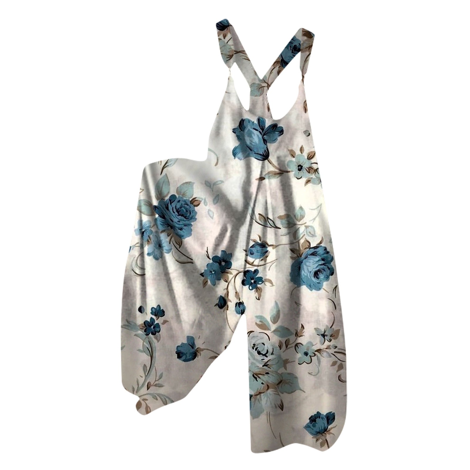 Autumn Women Floral Tribal Pri - Romper Floral Print ulasan dan harga