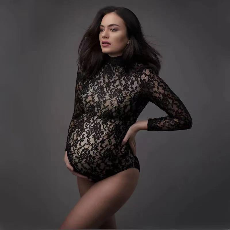 Lace Maternity Photography Pro - Romper Floral Print ulasan dan harga