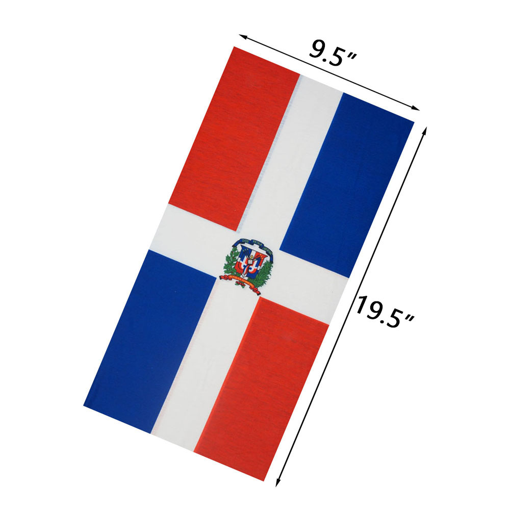 Dominica National Flag Bandana - Headband Summer Knit ulasan dan harga