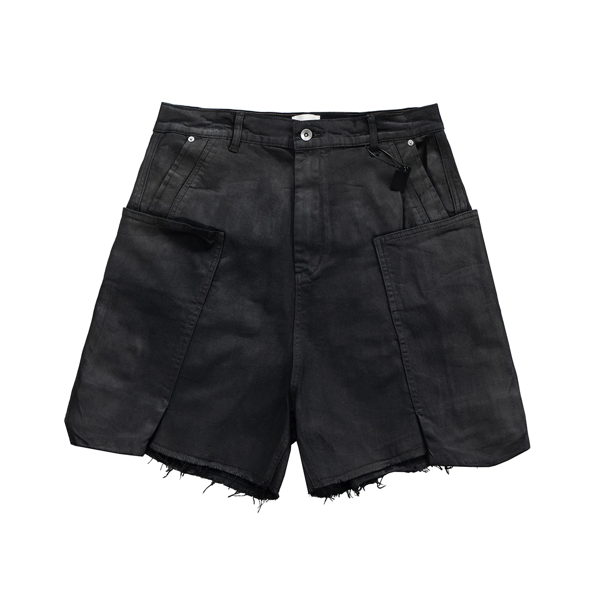 Streetwear New Summer Brush Wa - Shorts Denim Frayed ulasan dan harga