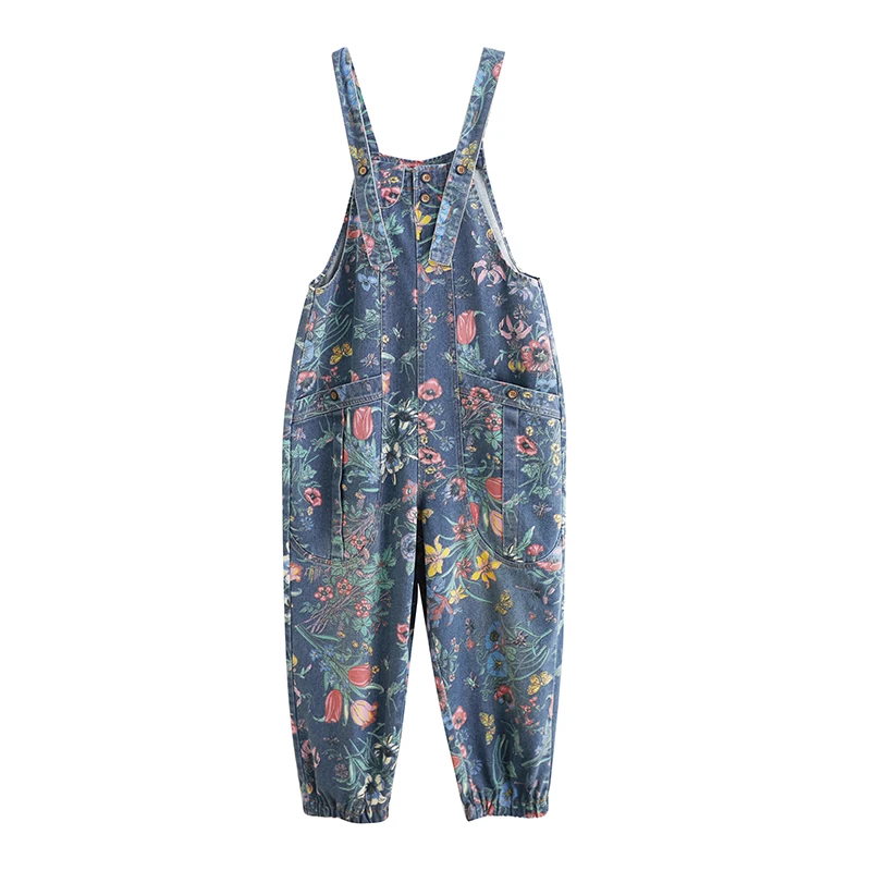 Casual Streetwear Print Floral - Romper Floral Print ulasan dan harga