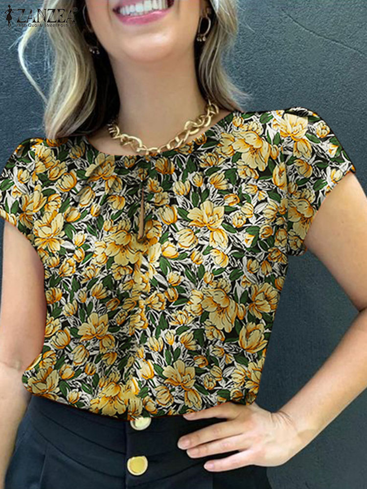 ZANZEA Bohemian Floral Printed - Romper Floral Print ulasan dan harga